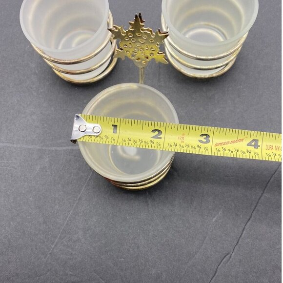 Christmas Tealight Place Card Holders Silverplate Snowflake Lot Of 3 Home Accent - Picture 3 of 8